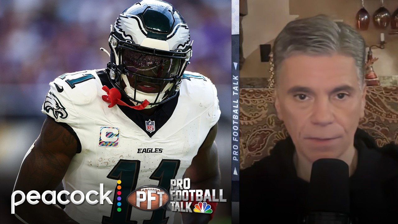'Ship has sailed' for A.J. Brown to remain with Philadelphia Eagles | Pro Football Talk | NFL on NBC