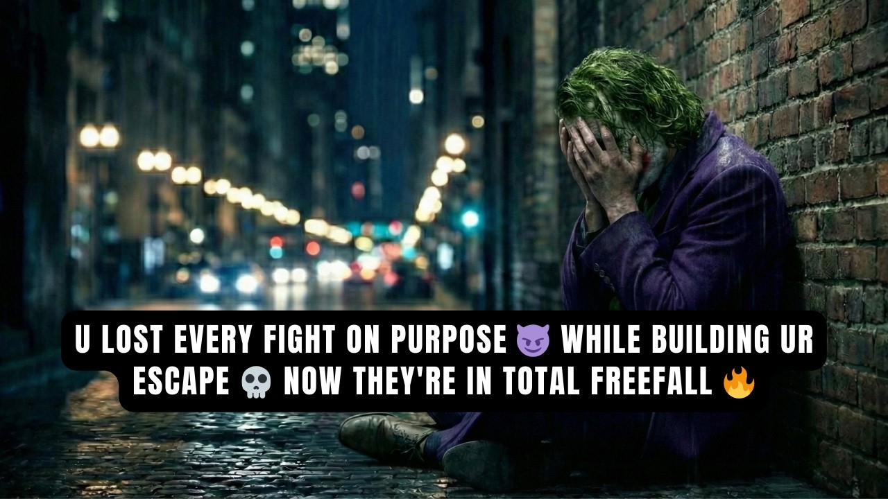 YOU LET THEM WIN EVERY BATTLE FOR YEARS... NOW THEY'RE IN FREEFALL WATCHING THEIR WORLD COLLAPSE 💀😈🔥