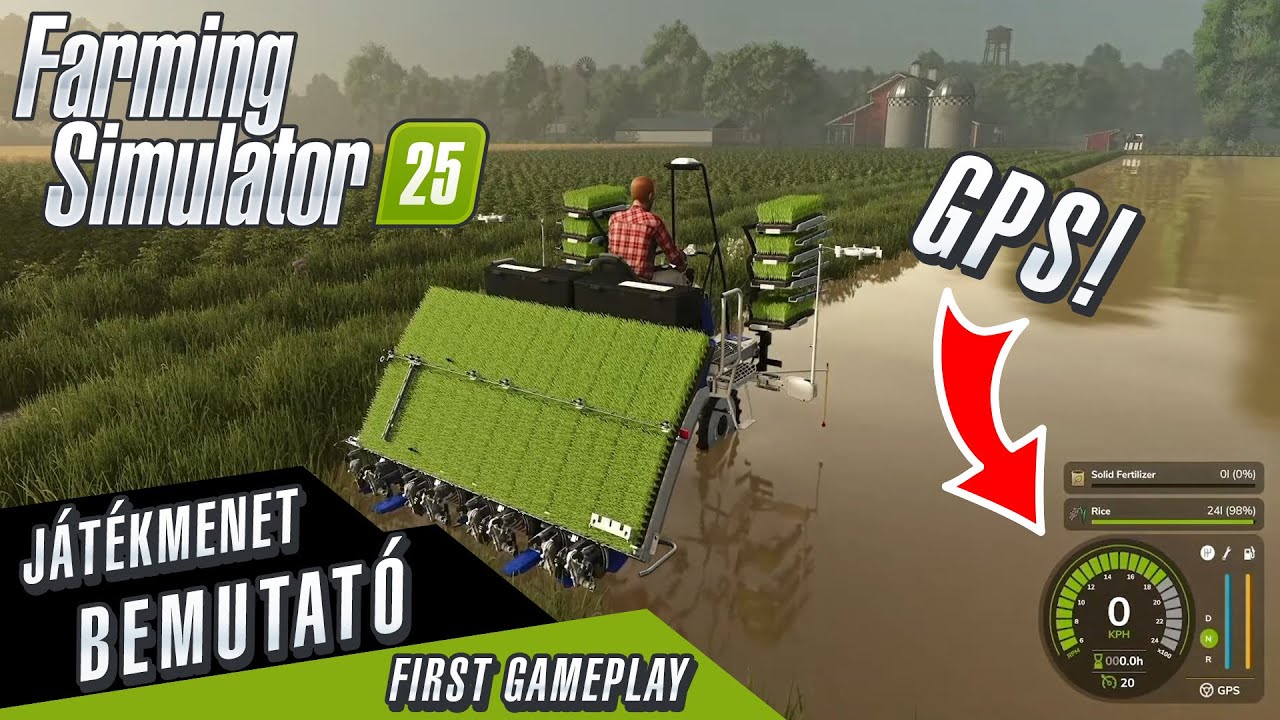 Játékmenet Bemutató | Farming Simulator 25