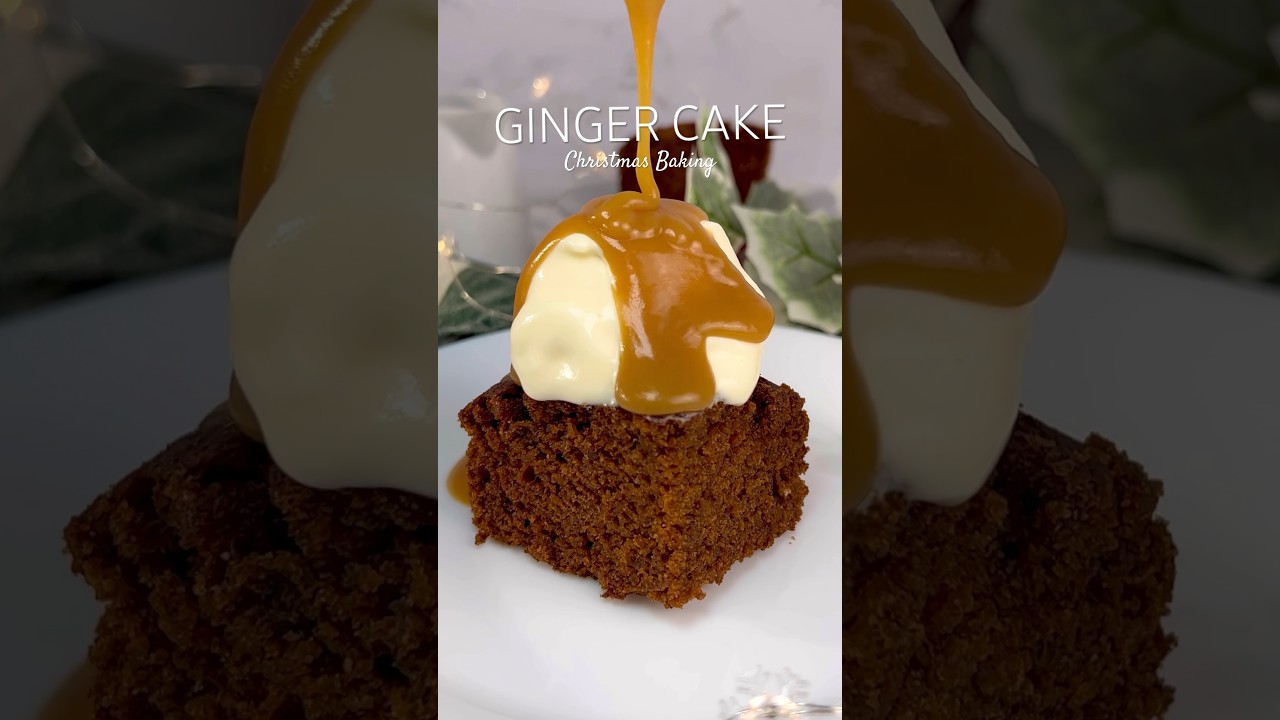Let&rsquo;s make a Moist Spicy Ginger Cake for the feative season 🎁🌟🎄#gingercake #christmasbaking