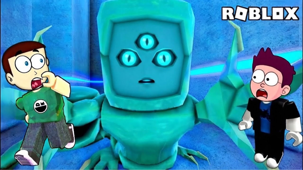 Escape The Alien Base in Roblox | Shiva and Kanzo Gameplay