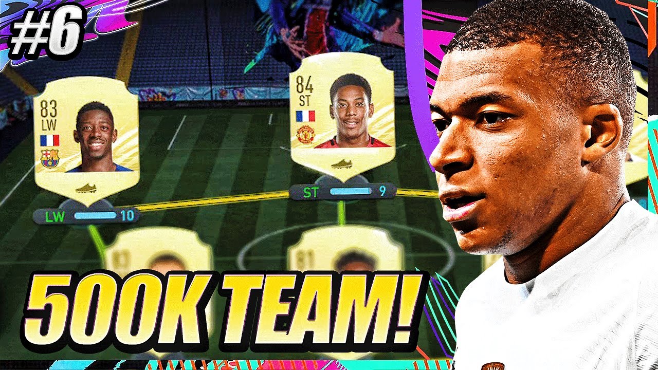 NEW 500K TEAM MARTIAL, DEMBELE & LUCAS MOURA!! - FIFA 21 MBAPPE ROAD TO GLORY #6
