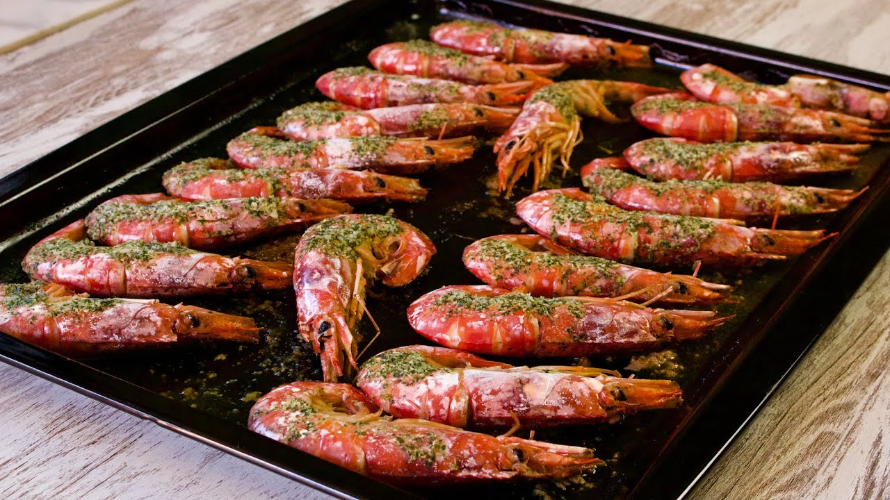 Вкусные креветки за 10 минут. Нет окрашивания - нет жарки!