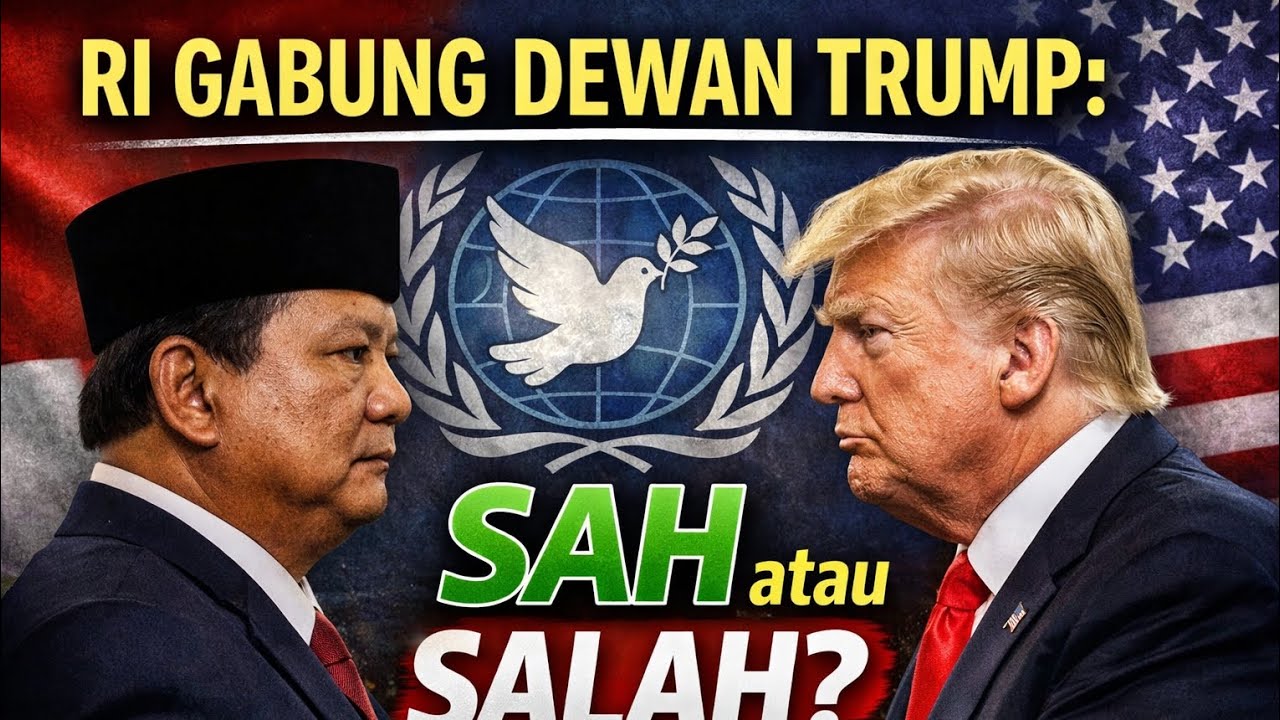 Ini Alasannya Indonesia Gabung “Dewan Perdamaian Trump” — Fakta yang Belum Pernah Kamu Dengar