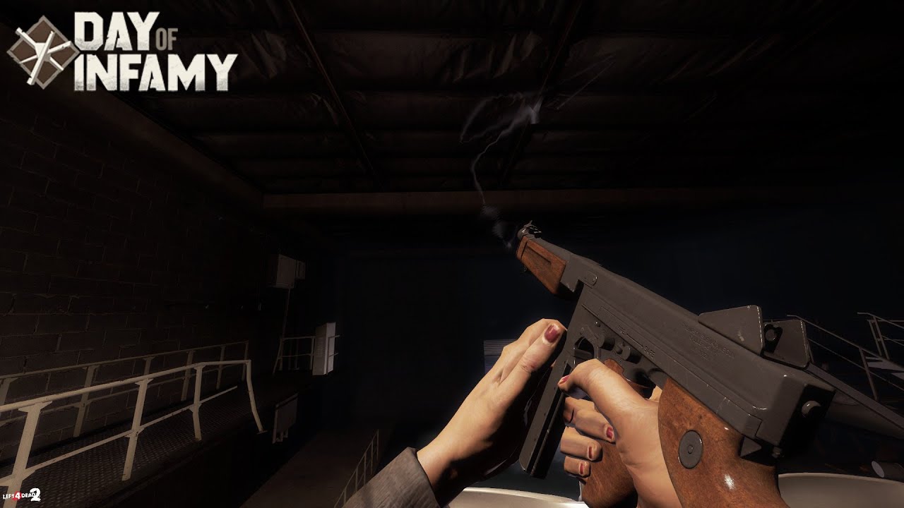 Left 4 Dead 2 Thompson M1A1 Day of Infamy (Uzi) - Twilight Sparkle - Gameplay
