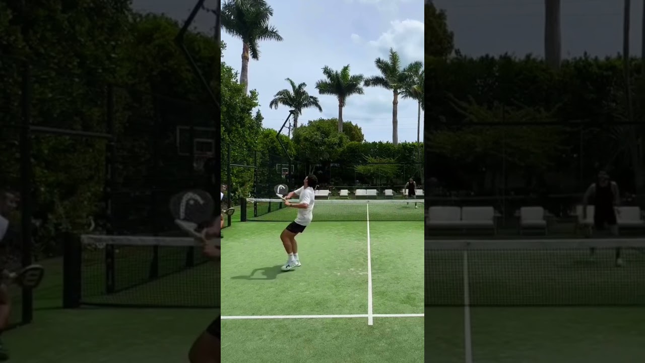 ALCARAZ PLAYING PADEL WITH PREMIER PADEL STARS 🎾⭐️