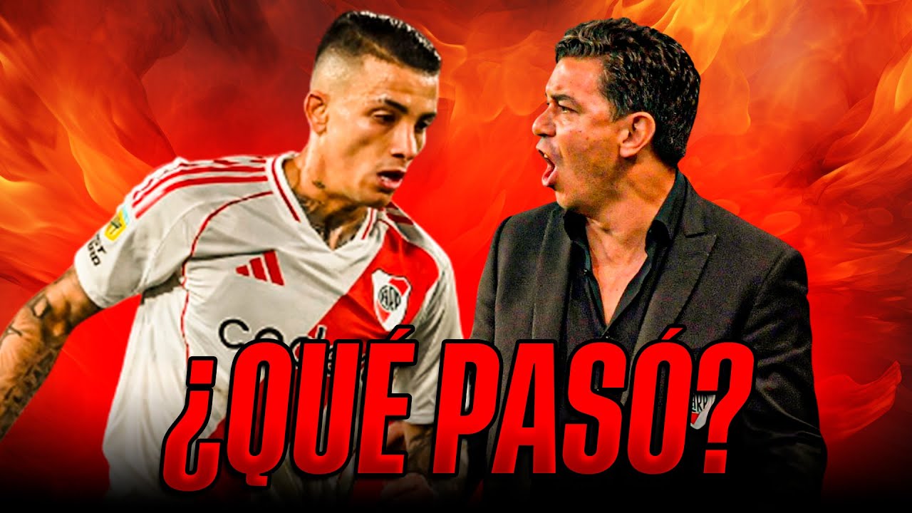 ESCÁNDALO CON CASTAÑO EN RIVER Y EL CASTIGO DE GALLARDO