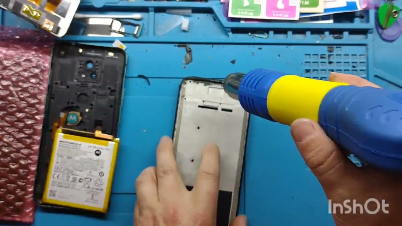 Desmontaje y cambio de módulo Moto E7I Power