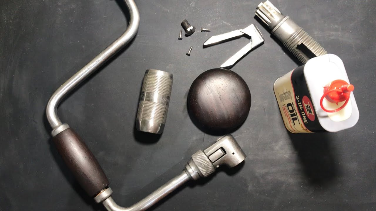 Old Brace Restoration - Millers Falls 731 Holdall