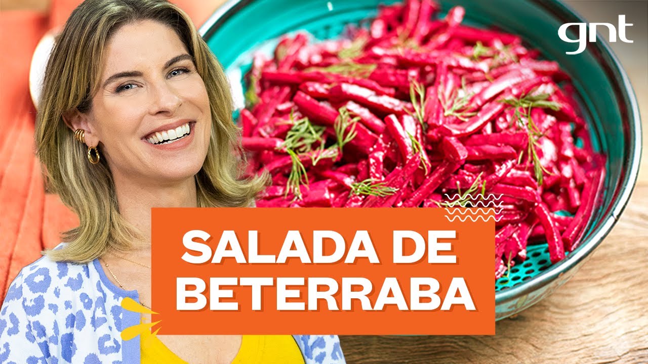 Salada de beterraba com molho tahine | Rita Lobo | Cozinha Prática
