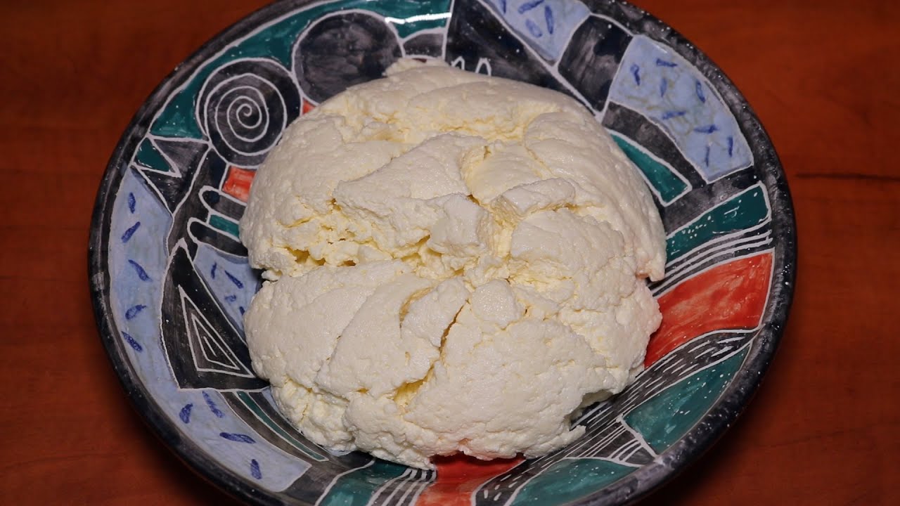 Si ta bejme gjizen vete me qumesht supermarketi | How to make cottage cheese [eng sub]