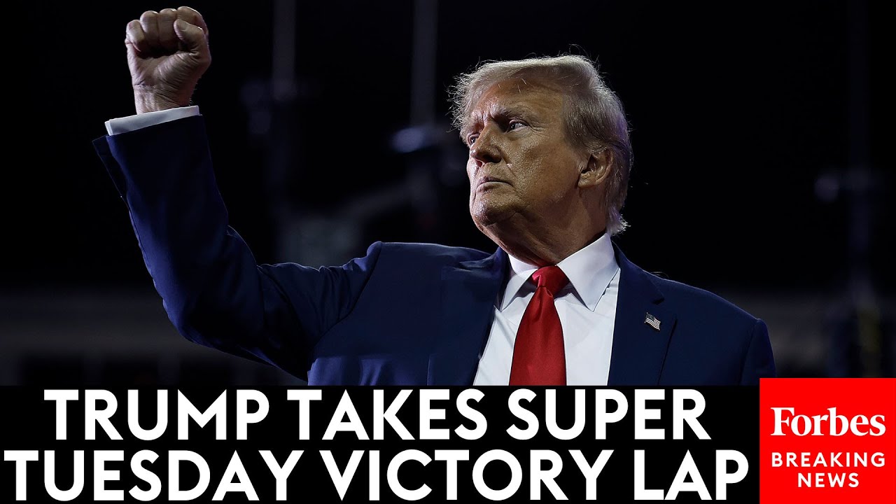 BREAKING NEWS: Trump Takes Victory Lap After Overwhelming Super Tuesday Showing Against Nikki Haley