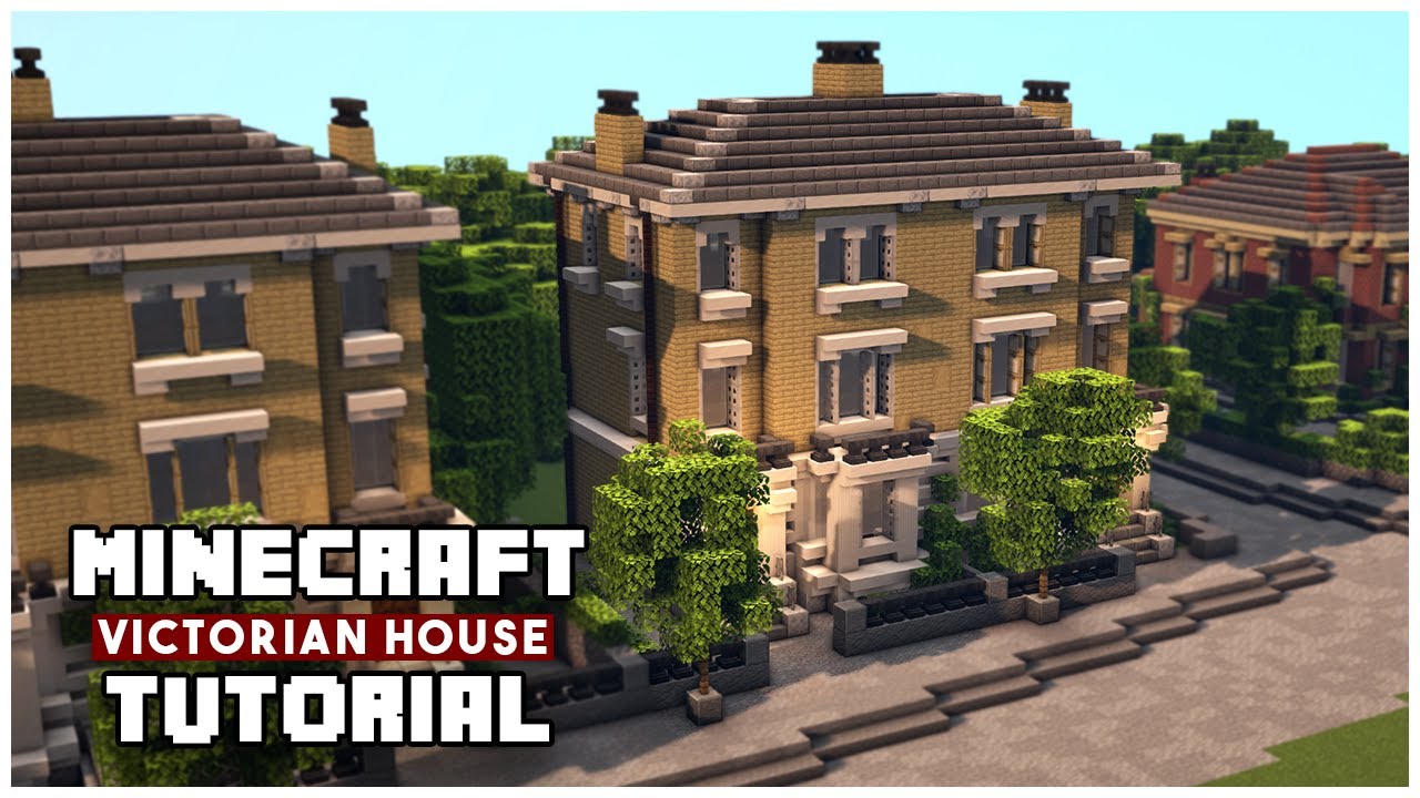 Minecraft Victorian House Tutorial - 2 - Easy Minecraft House Tutorial