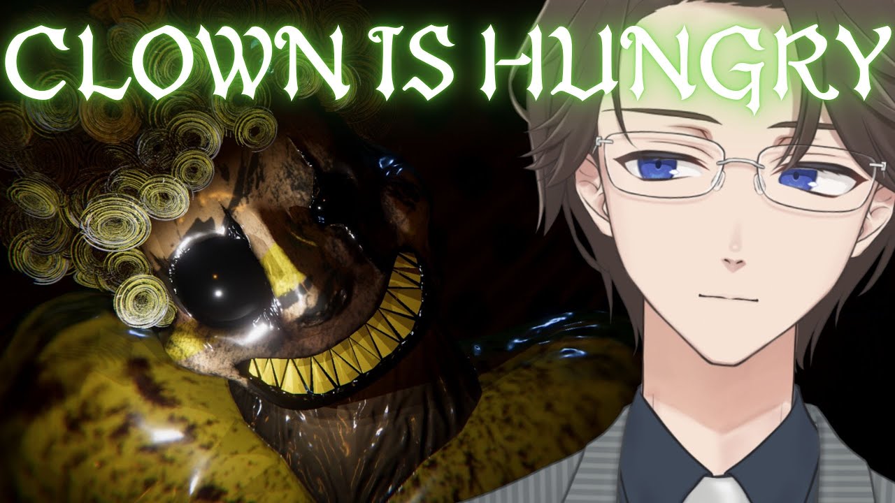 【Clown Is Hungry】恐ろしいピエロにピザを届けるコメディホラーゲーム【単発配信】