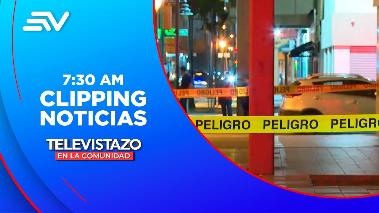 Anoche se reportaron explosiones y apagones en el centro de Guayaquil | Televistazo | Ecuavisa