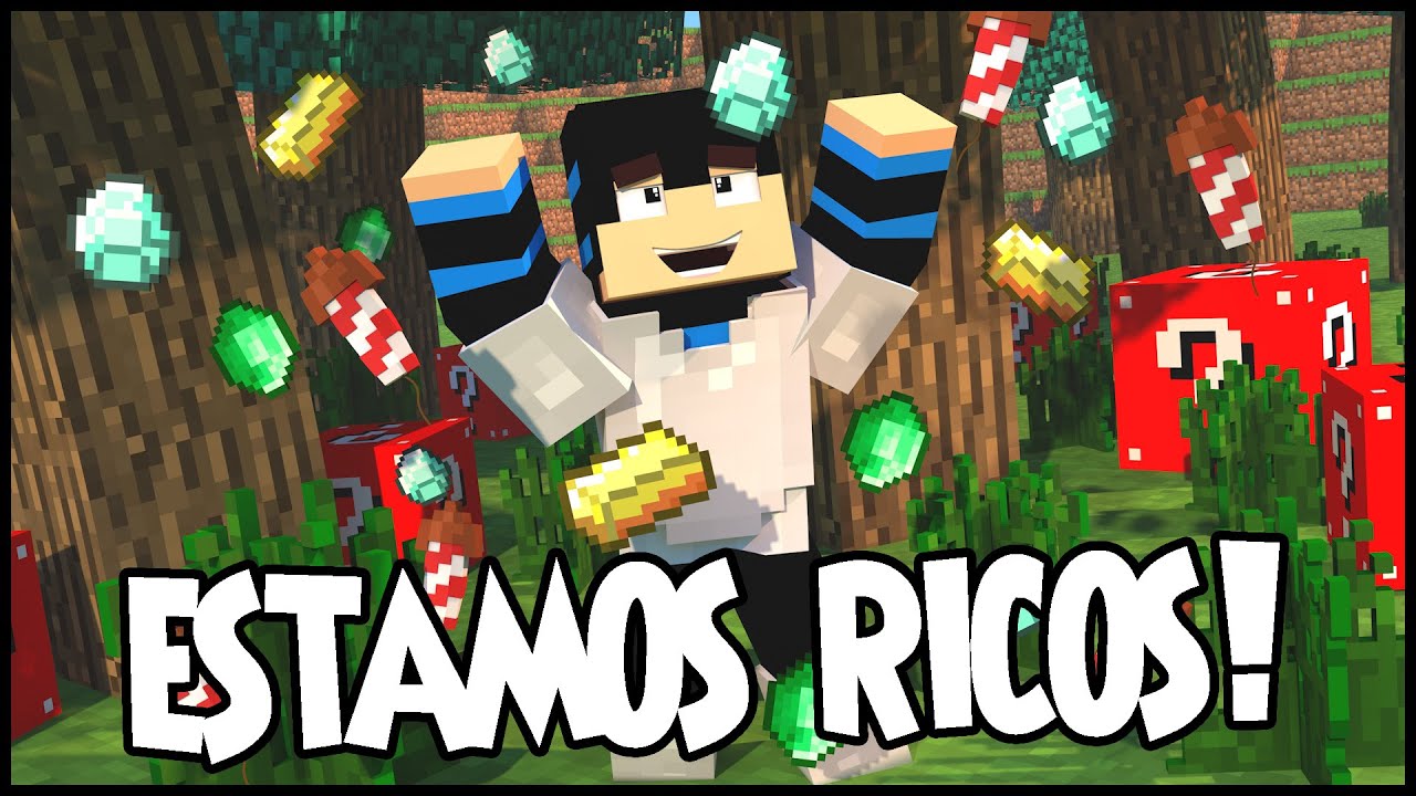 Megs SKYWARS com Lucky - Estamos RICOS!