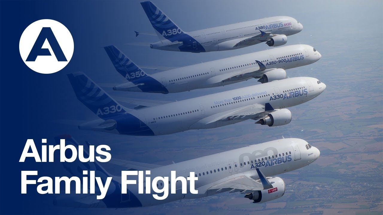 A family that flies together: Airbus&rsquo; commercial aircraft