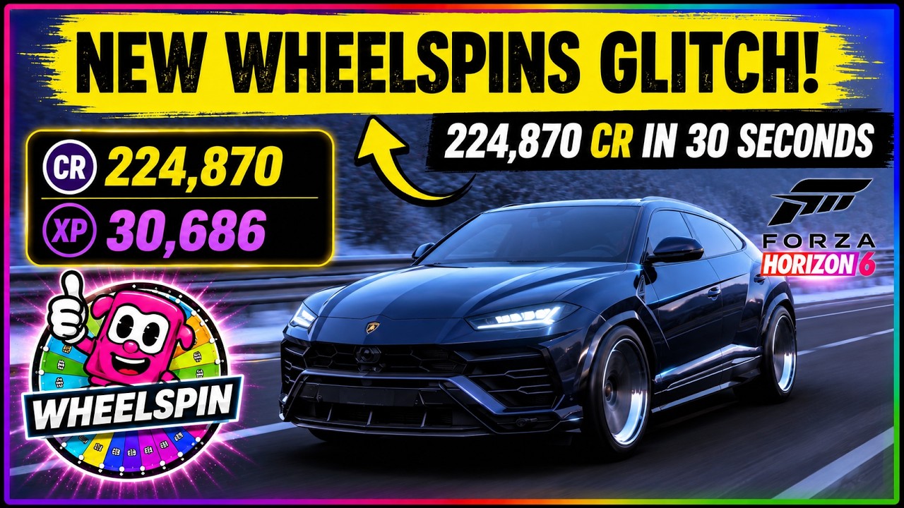 *NEW* FORZA HORIZON 6 MONEY GLITCH! INSANE MONEY & XP METHOD | 2026