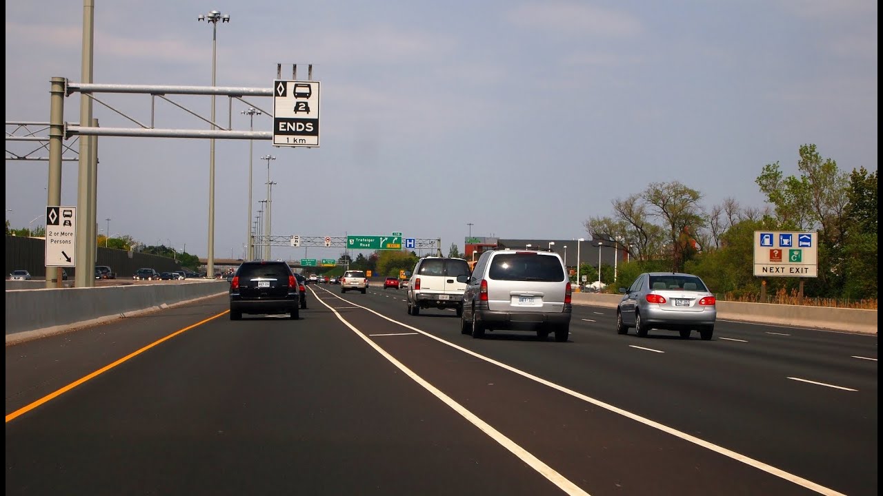 Highway 403: Hamilton To Mississauga (HOV Lanes)