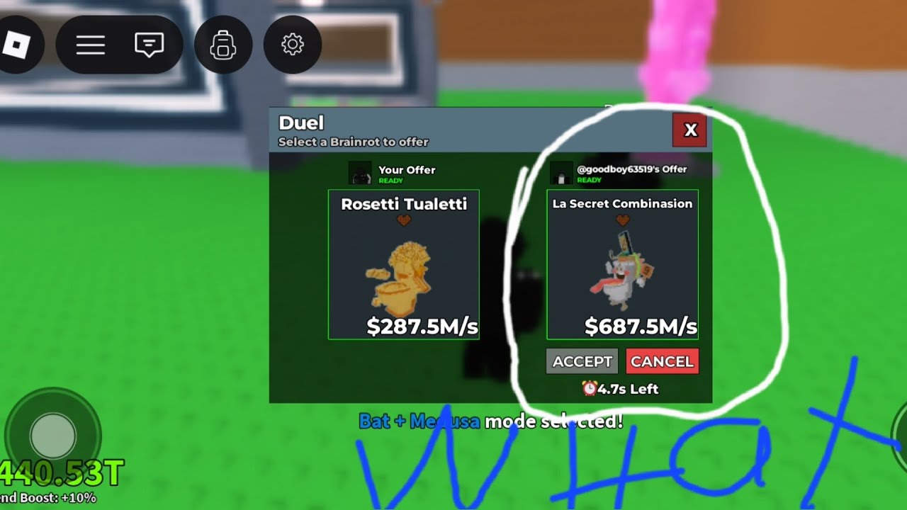 Steal a brainrot PVP DEAL 2