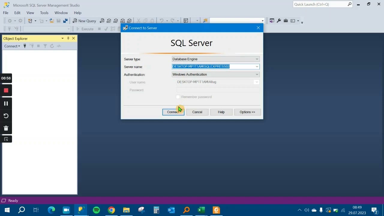 #Excel'den Sql Server'a Sql'den Excel'e veri aktarma