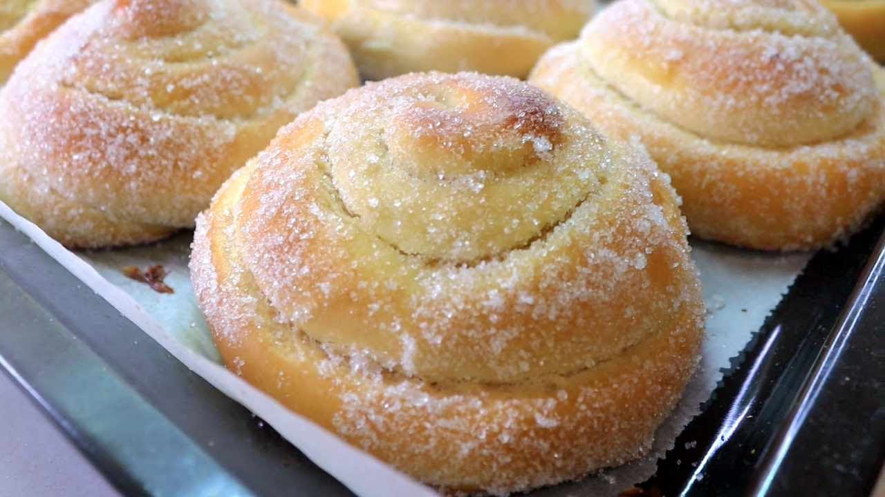 بريوش بالسكر | Brioche with sugar