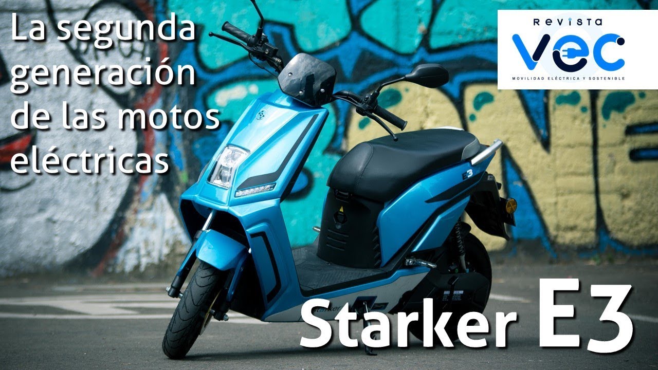 Llegó la segunda generación de motos eléctricas, Starker e3