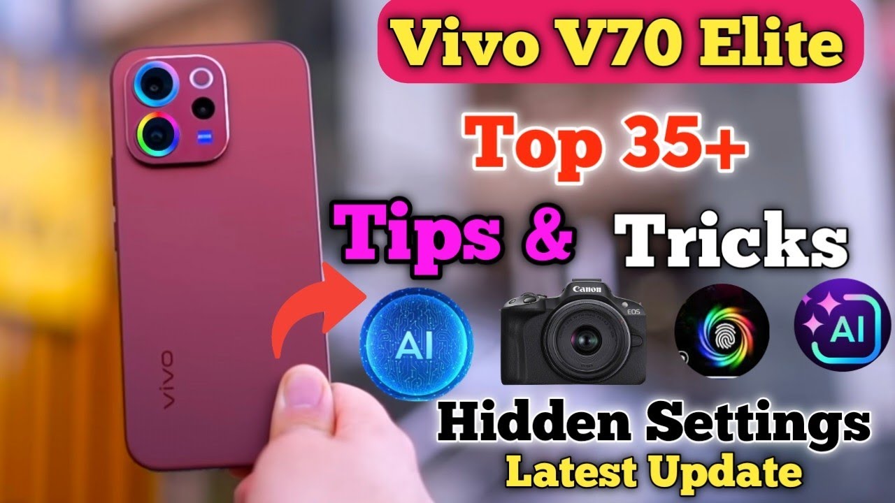 Vivo V70 Elite 5G Top 35++ Hidden Features || Vivo V70 Elite 5G Tips And Tricks || Vivo v70 Elite 5G