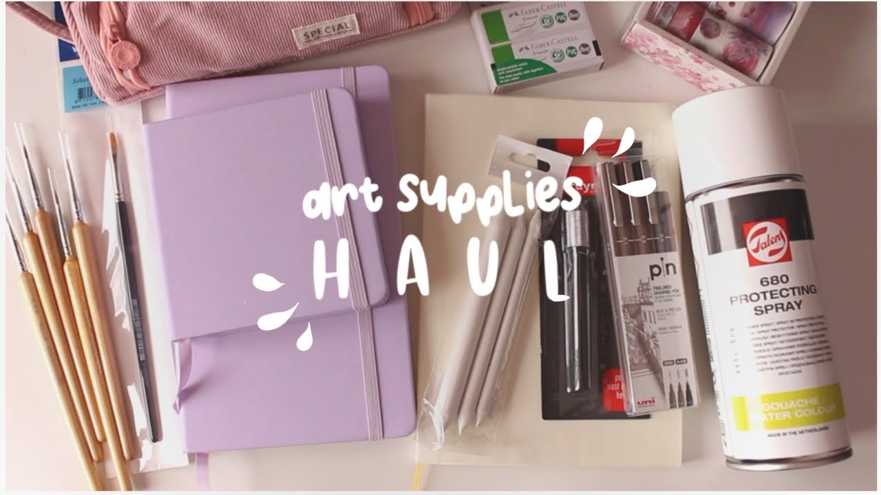 Haul materiales de arte y papelería 🖌️📚✨