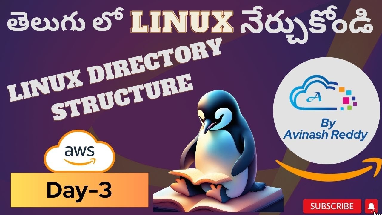 День 3 [TELUGU] Понимание структуры каталогов Linux