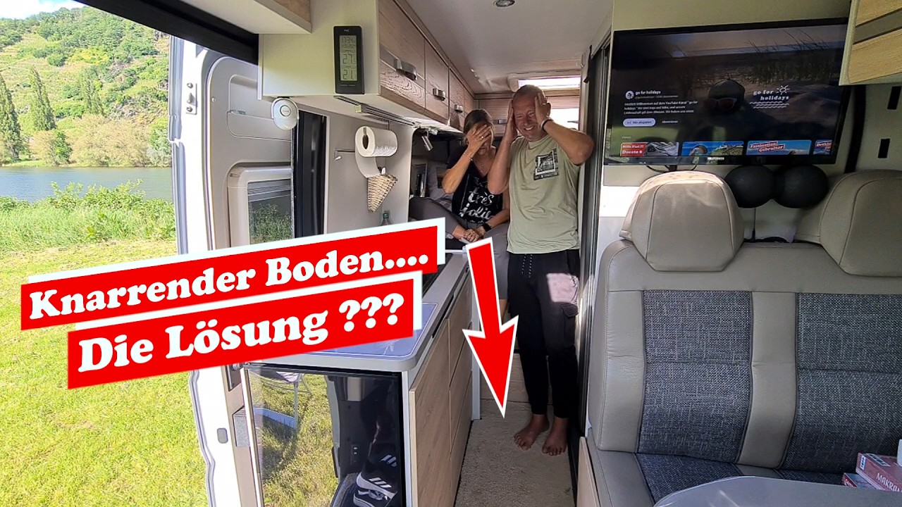 Hat Dethleffs es vermasselt ??? - Albtraum knarrender Boden - Fiat Ducato 8 - Wohnmobil Kastenwagen