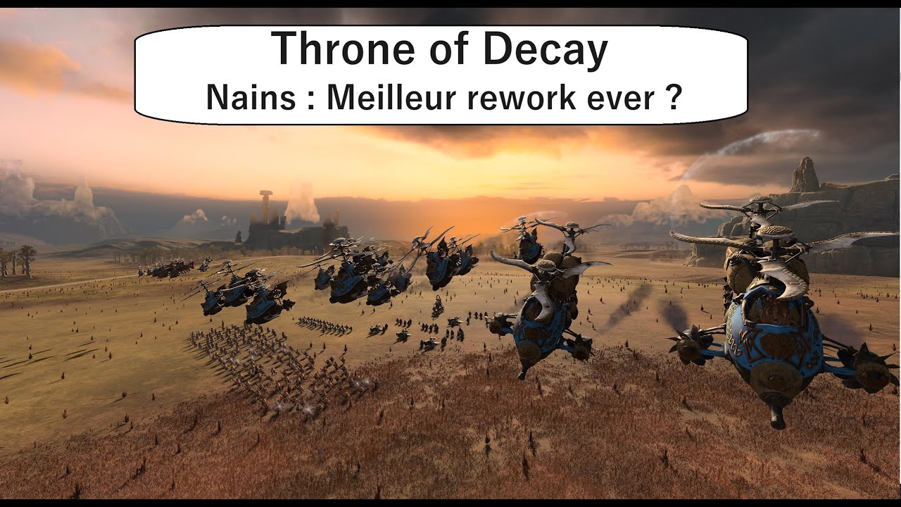 Nains : le meilleurs rework de l'histoire du jeu ?