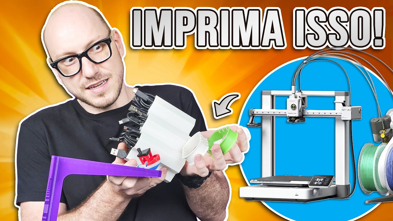 IMPRIMA ISSO! 9 ideias para fazer na impressora em 3D