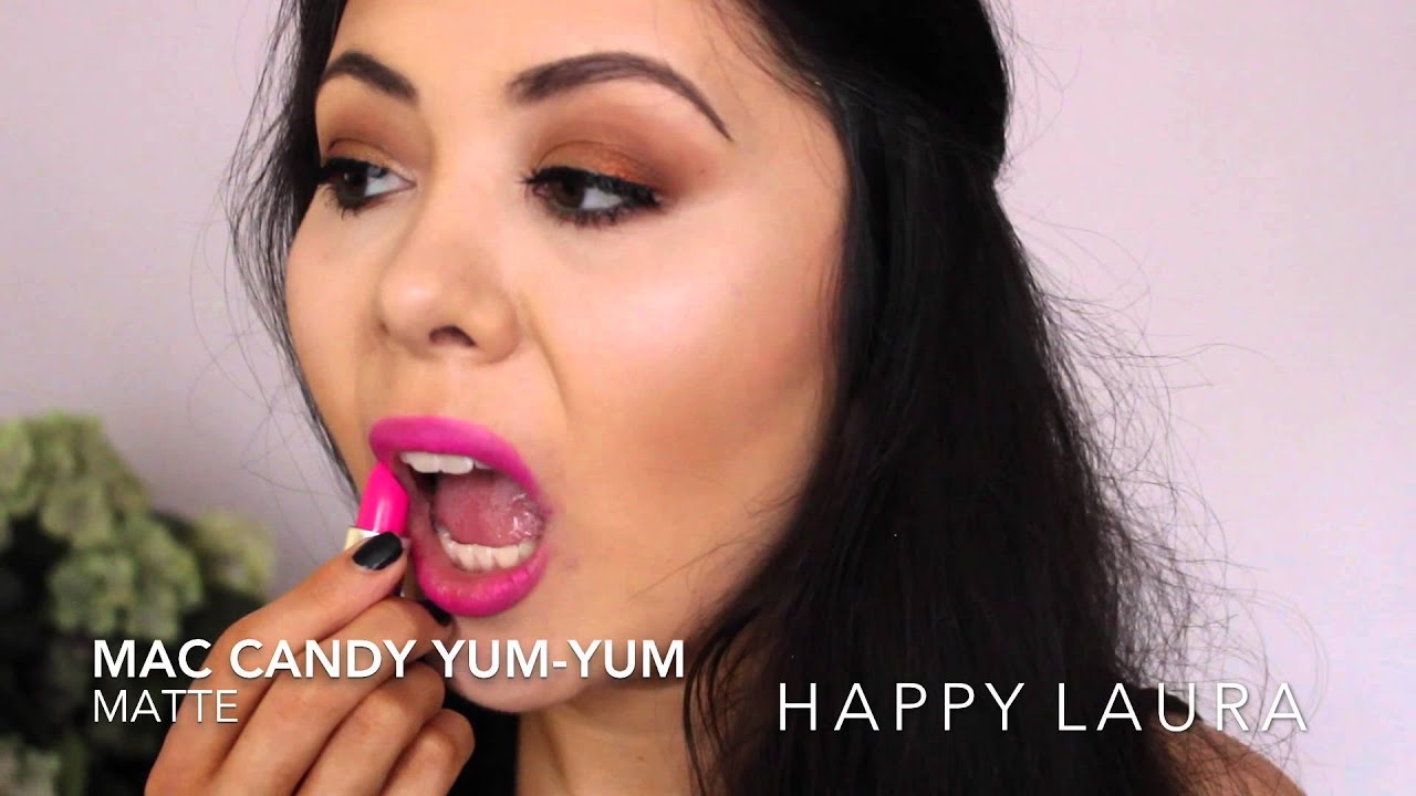 MAC Lipstick Collection + Lip Swatches ♡ Happy Laura