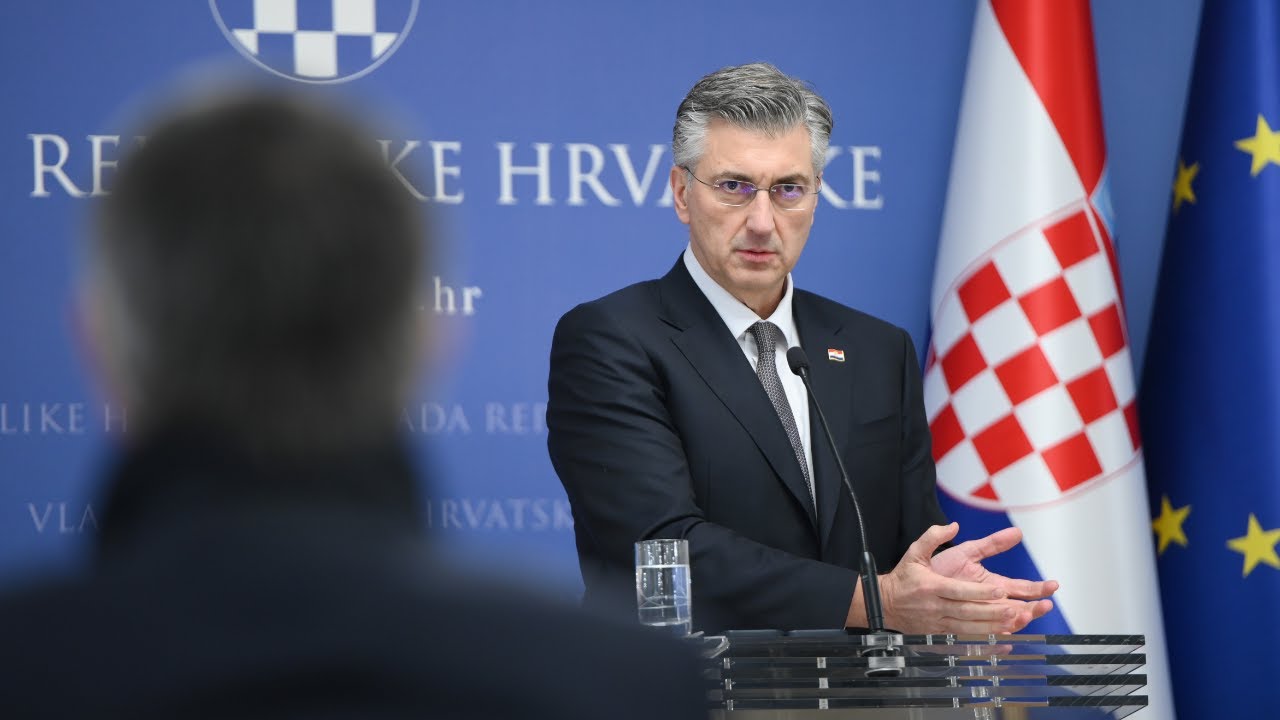 Izjave za medije predsjednika Vlade Plenkovića (25.2.2026.)