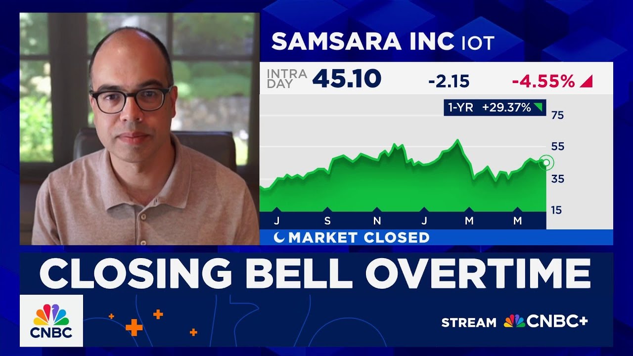 Samsara CEO Sanjit Biswas talks quarterly results