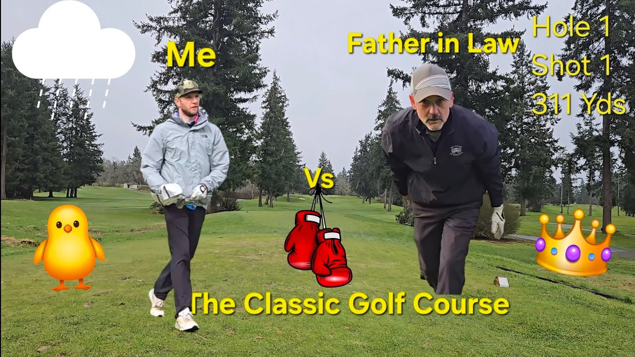 The Classic Golf Course! 1 v 1 match with my future father in law.