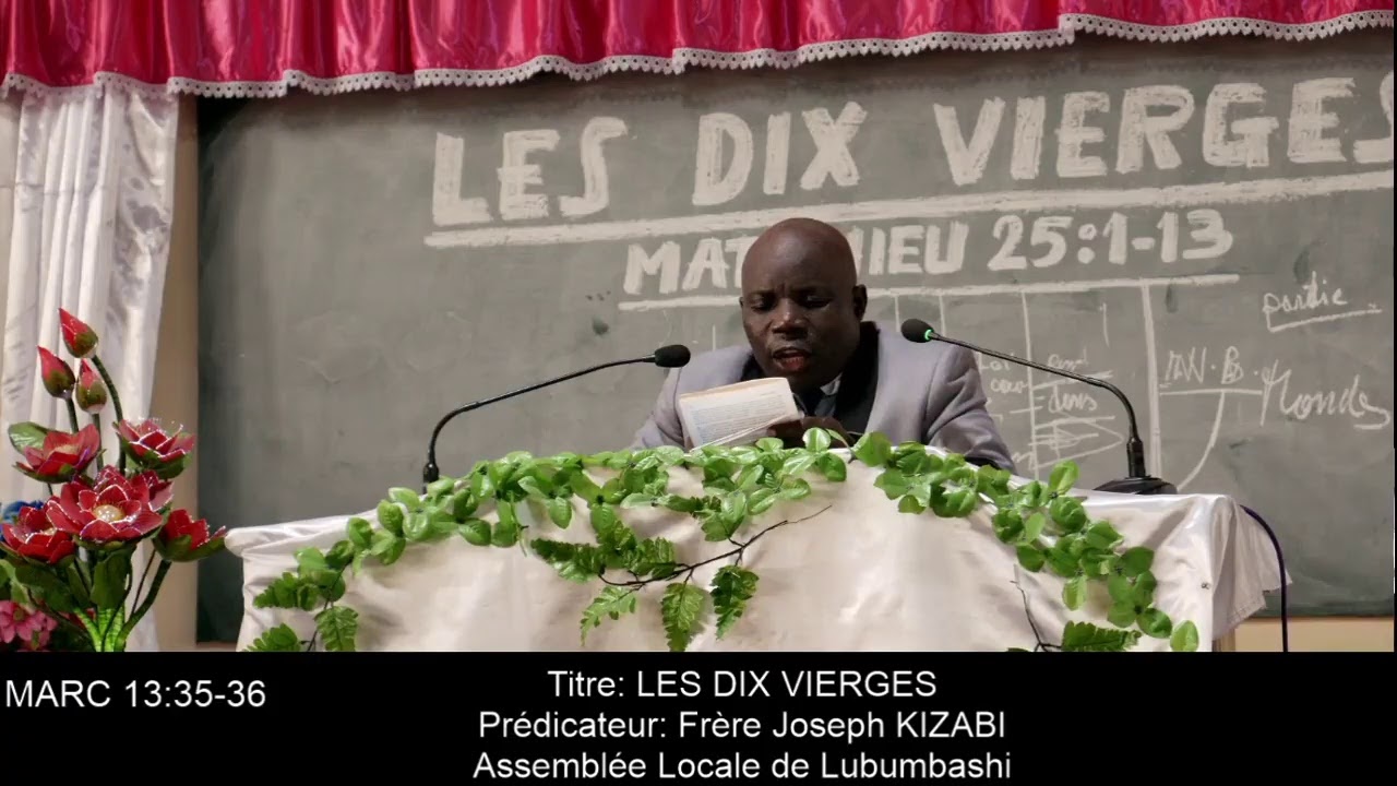 Pr&eacute;dication diffus&eacute;e en Direct depuis l'Assembl&eacute;e Locale de Kinshasa, R.D.Congo