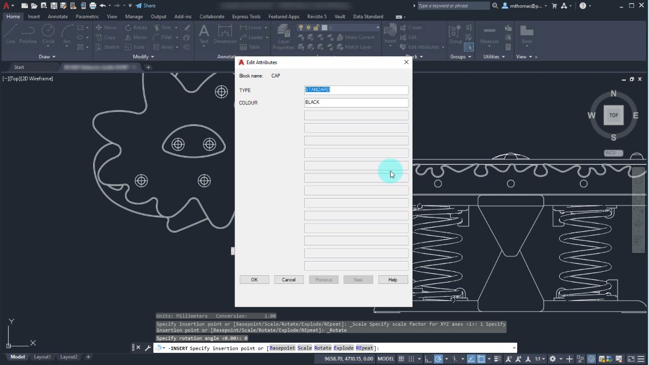 AutoCAD Counting Blocks