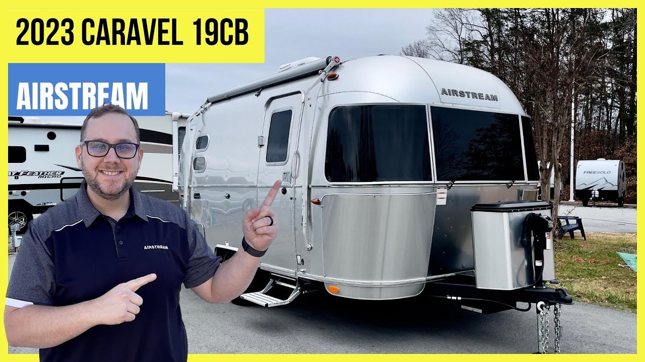Light, Smooth, and Easy Towing the 2023 Airstream Caravel 19CB Travel Trailer