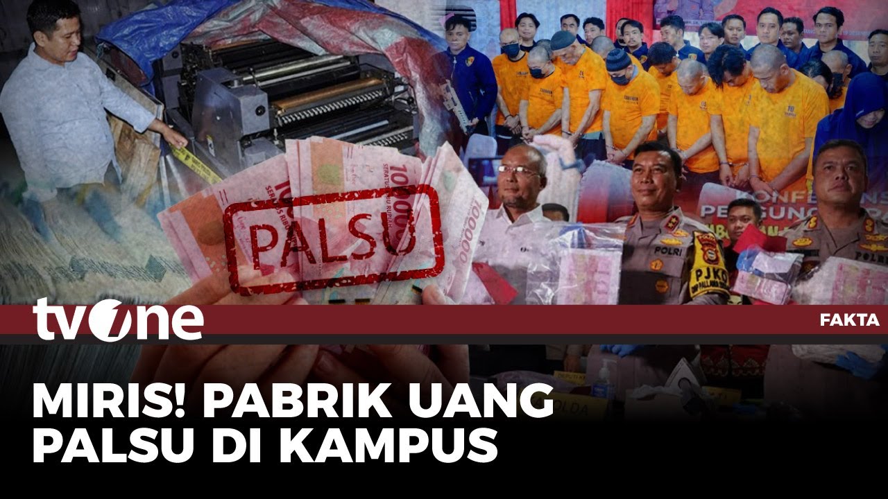[FULL] Miris! Pabrik Uang Palsu di Kampus | Fakta tvOne