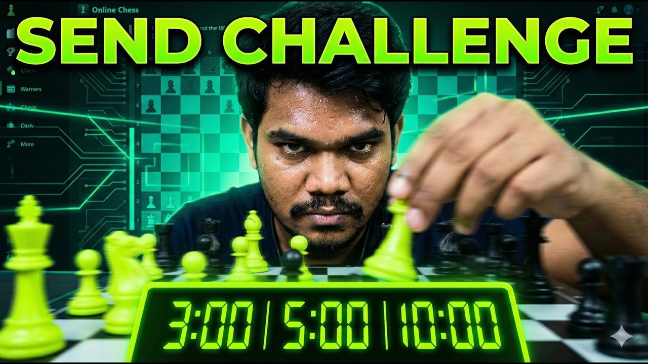 19.03.2026 ♟️Road to 2000+ Blitz🚀 | 3 Min Unrated vs Subscribers | Comment Your ID ♟️