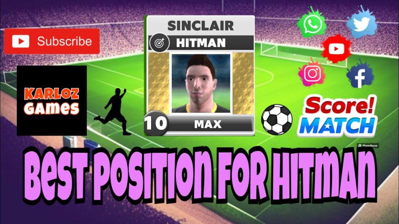 🔥Best Position🔥 For HITMAN 🎯 3️⃣5️⃣2️⃣ in Score! Match 😘😜🤖