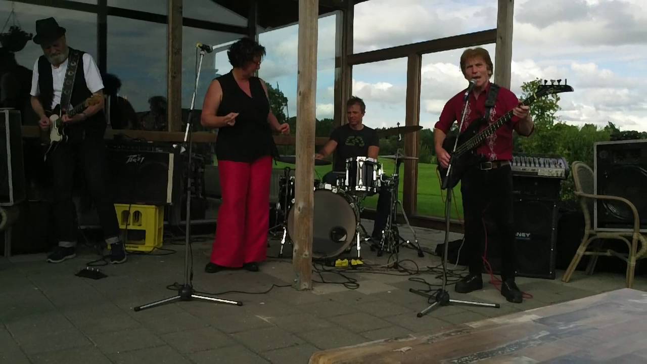 Hanneke van Kammen met de Blues Cowboys