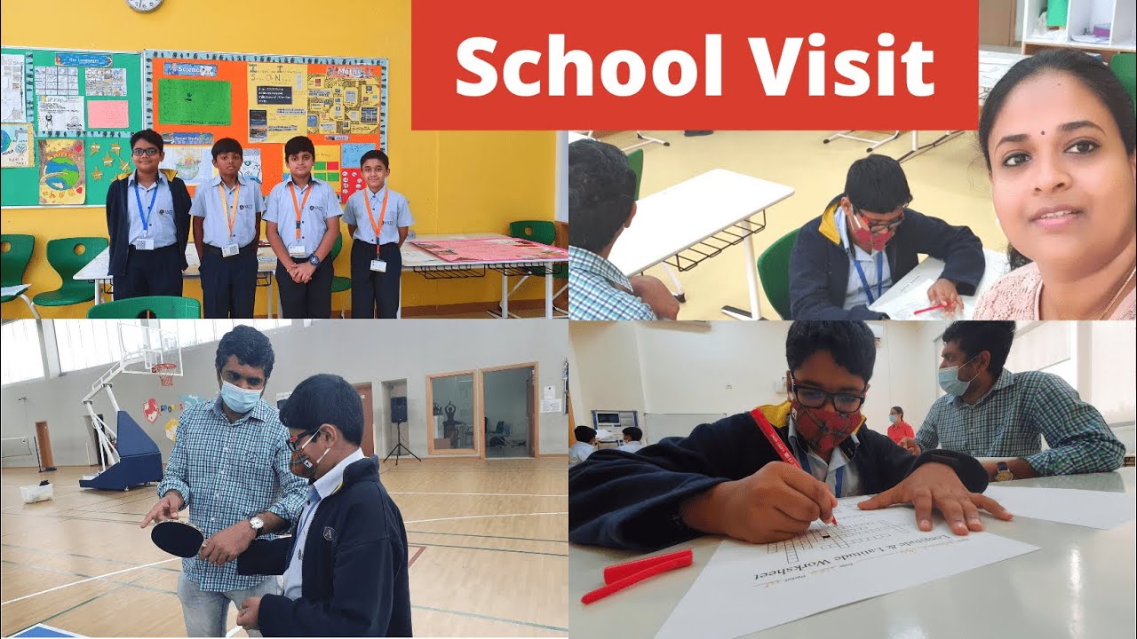 VISITING HIS SCHOOL|Amity Private School|Sharjah|School Visit