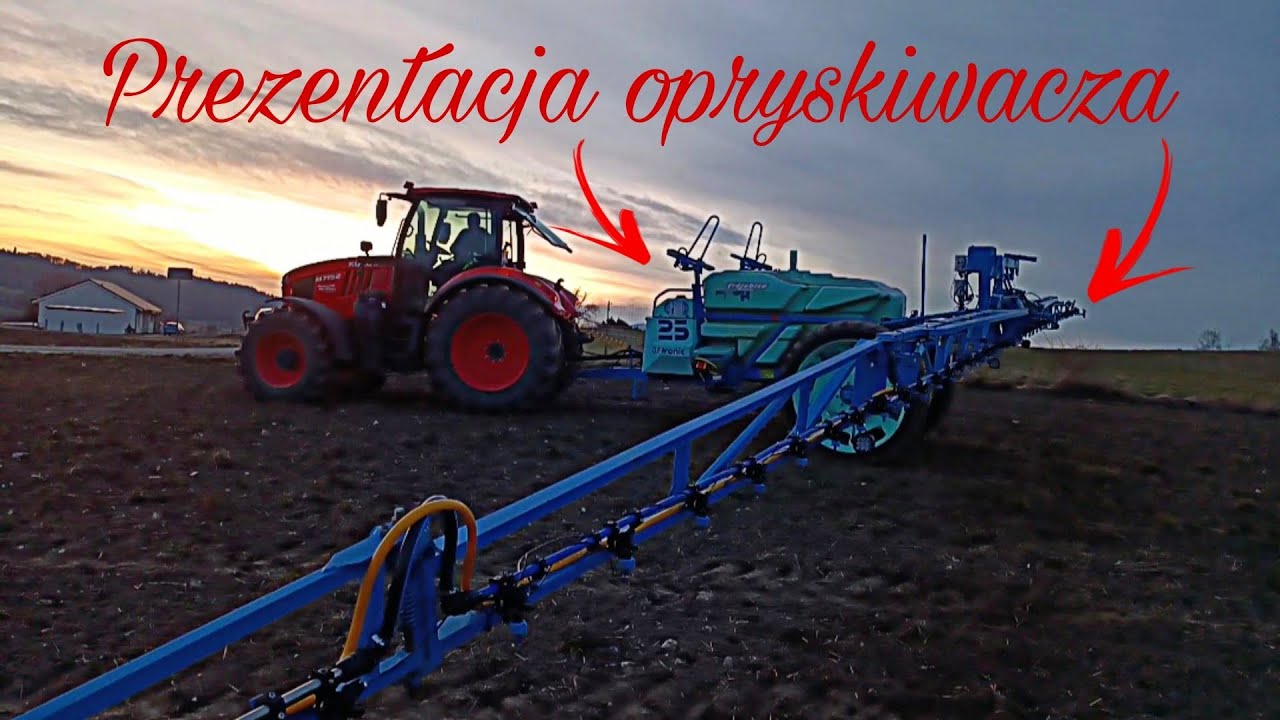 Prezentacja opryskiwacza🇵🇱Po generalnym remoncie w firmie K-ROL🔥