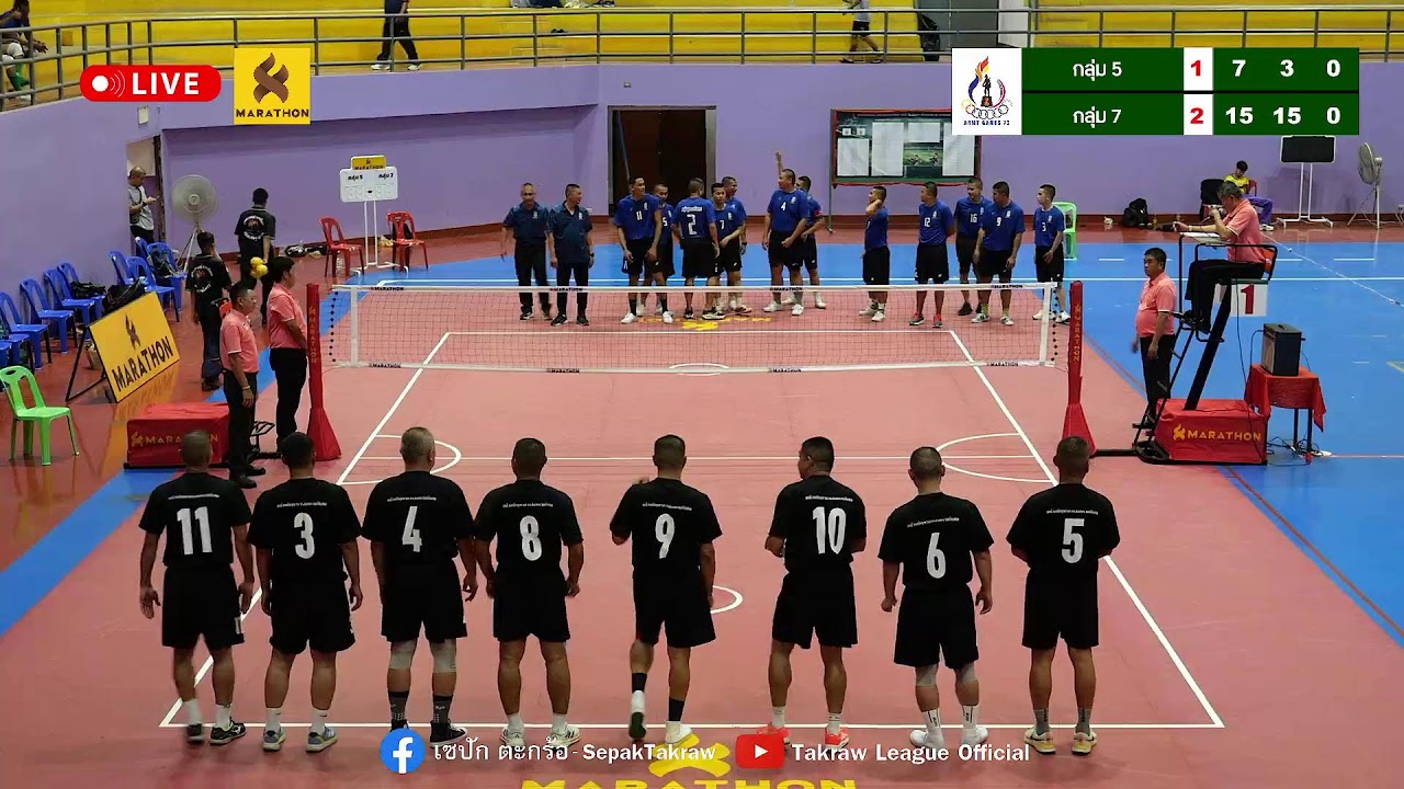 กลุ่ม 5 พบ กลุ่ม 7 ทีมชุดชาย กีฬาภายในกองทัพบก ครั้งที่ 73