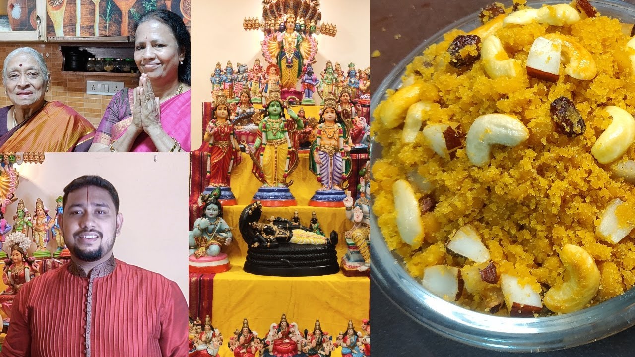 NAVARATRI Arisi Puttu | Vella Puttu | Rice & Jaggery Puttu | Shravan, Sudha Prathap| Karunai Deivame