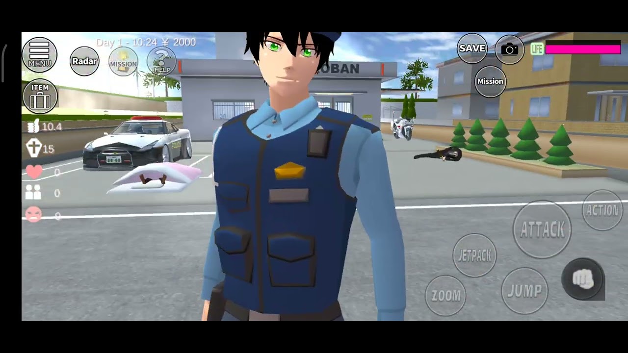 kantor polisi di serang yakuza dan semua polisi di kalahkan 😭😭