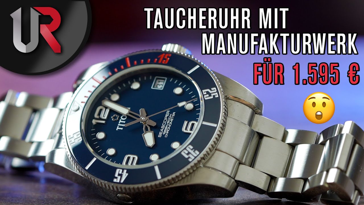 Die bessere LONGINES Hydroconquest? | TAUCHERUHR Titoni Seascoper 600 mit Manufakturwerk